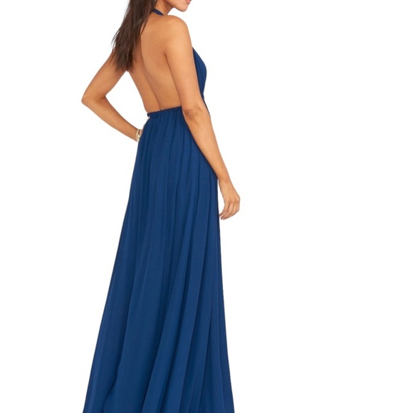 Formal Gown Blue Show Me Your MuMu NWT Luna Dress. Blue Size Xsmall - Picture 3 of 9